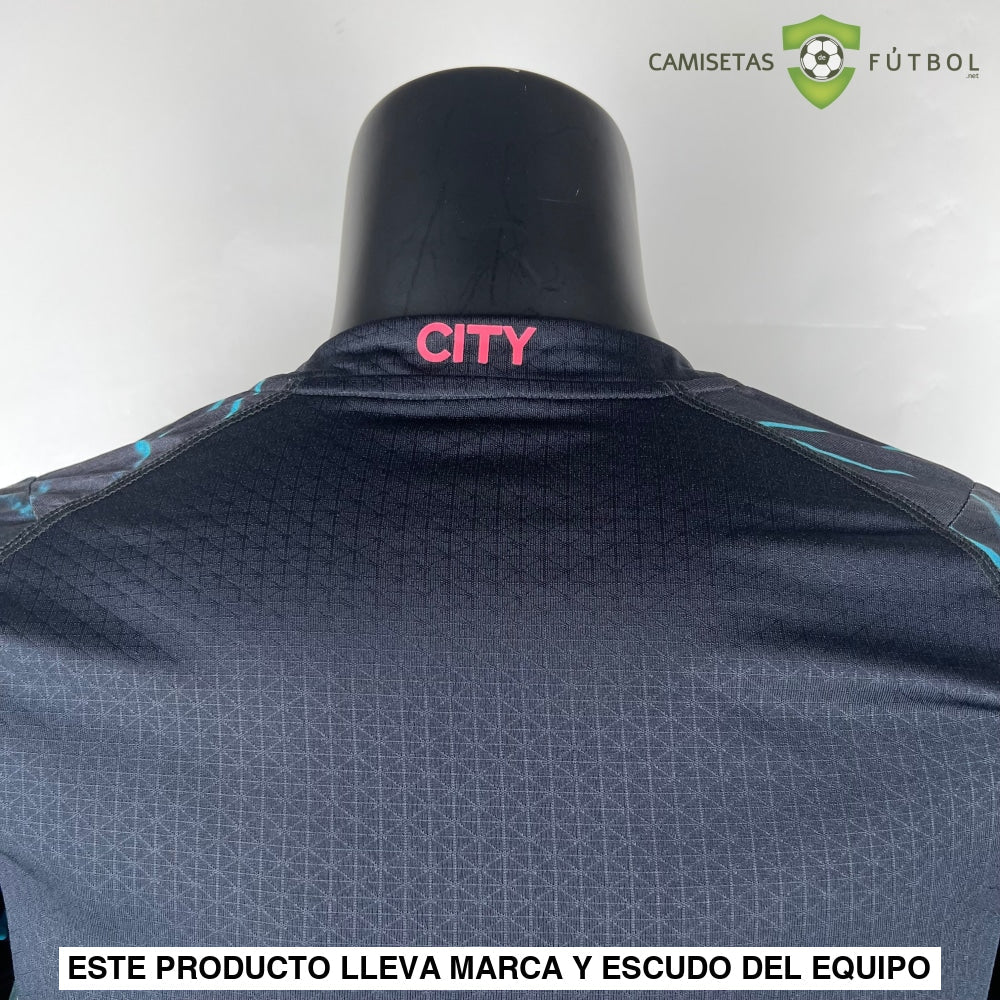 Camiseta Manchester City 23-24 3ª Equipacion (Player Version) Personalizado