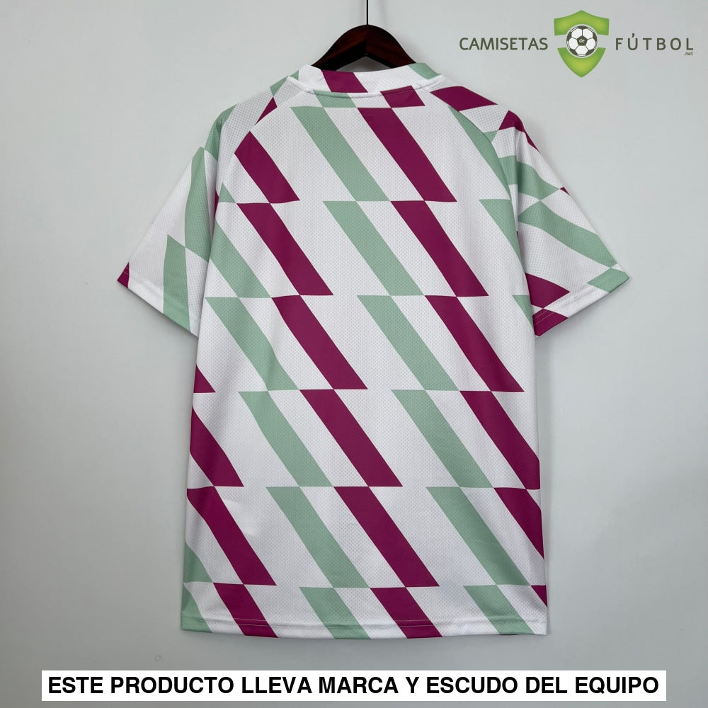 Camiseta Manchester City 23-24 Entreno Blanco Personalizado