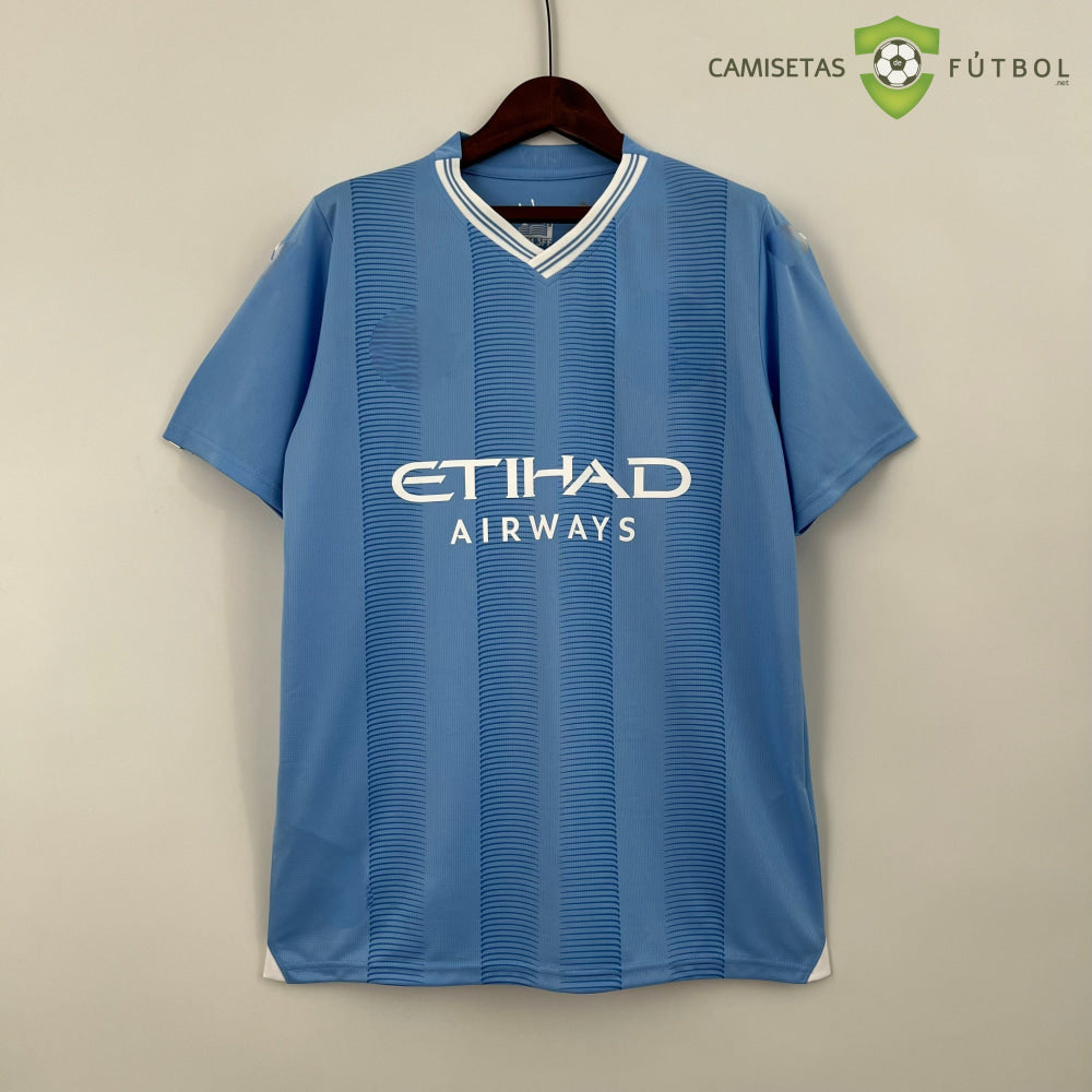 Camiseta Manchester City 23-24 Local Personalizado