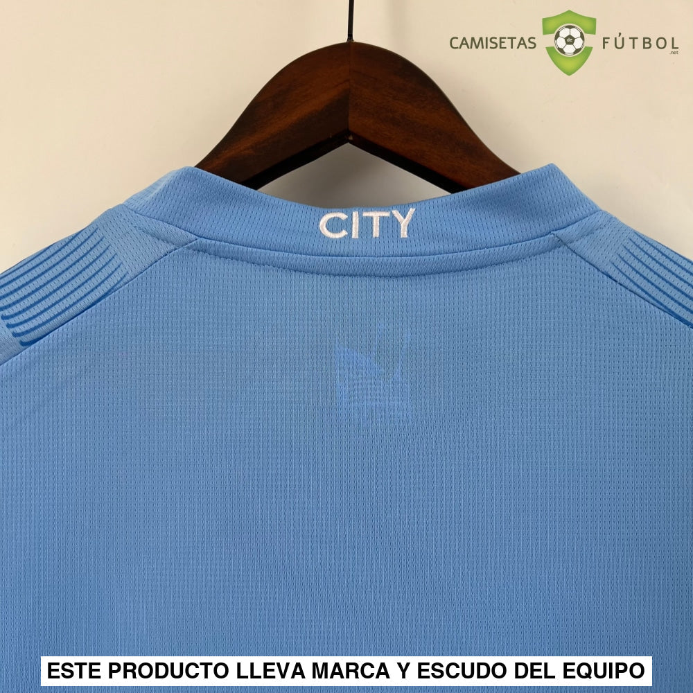 Camiseta Manchester City 23-24 Local Personalizado