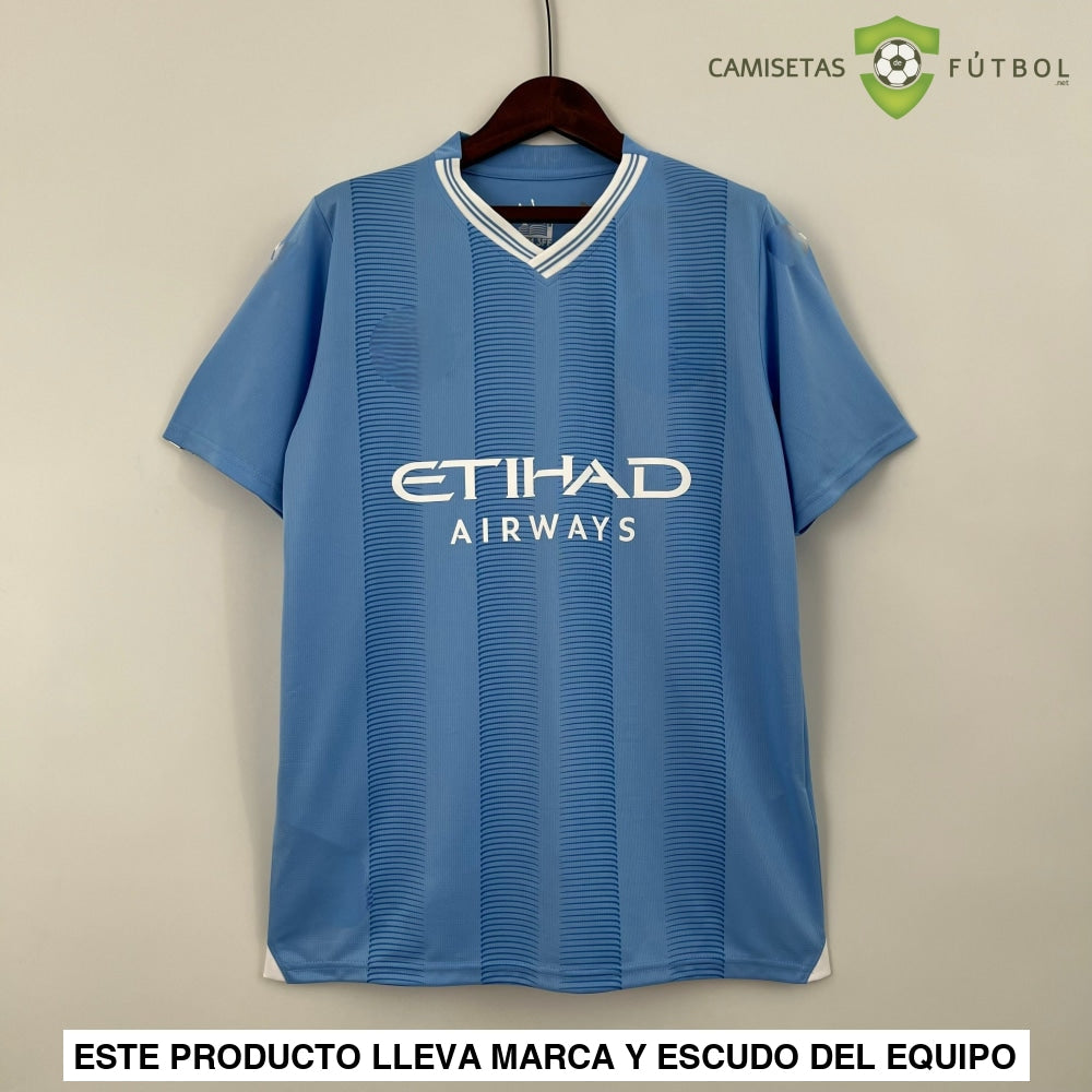 Camiseta Manchester City 23-24 Local Personalizado