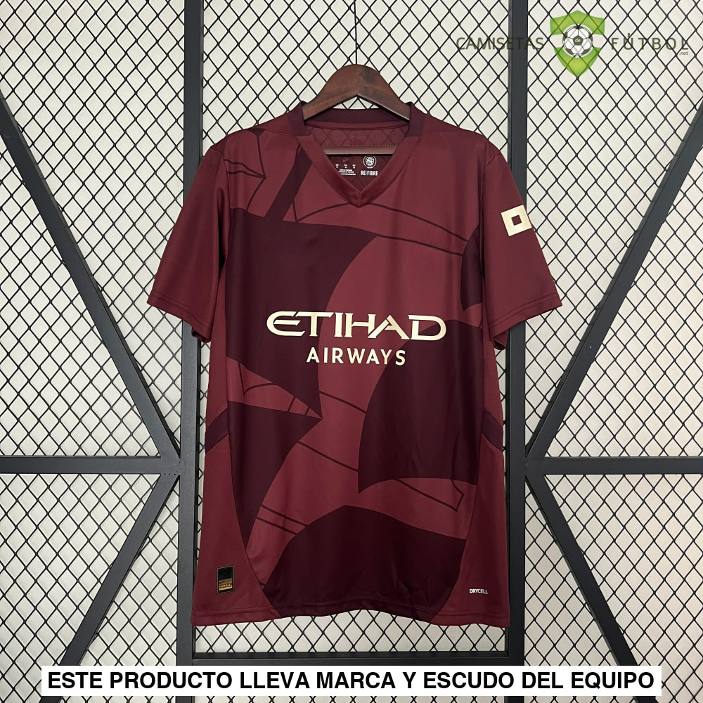 Camiseta Manchester City 24-25 3ª Equipacion De Futbol