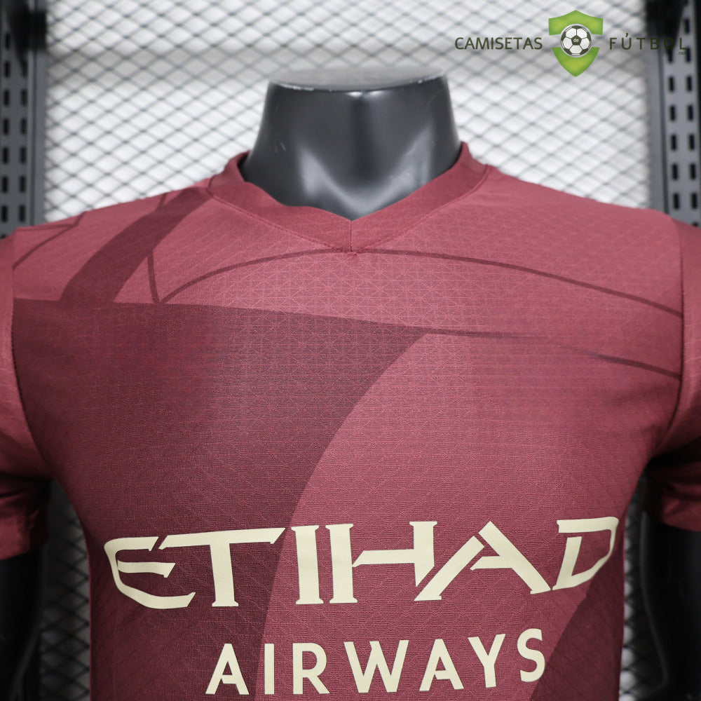 Camiseta Manchester City 24-25 3ª Equipacion (Player Version) De Futbol