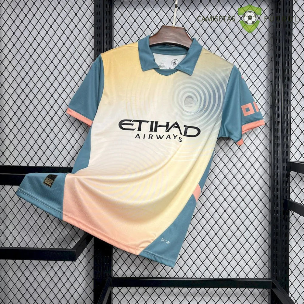Maglia Manchester City 24-25 Quarta da calcio