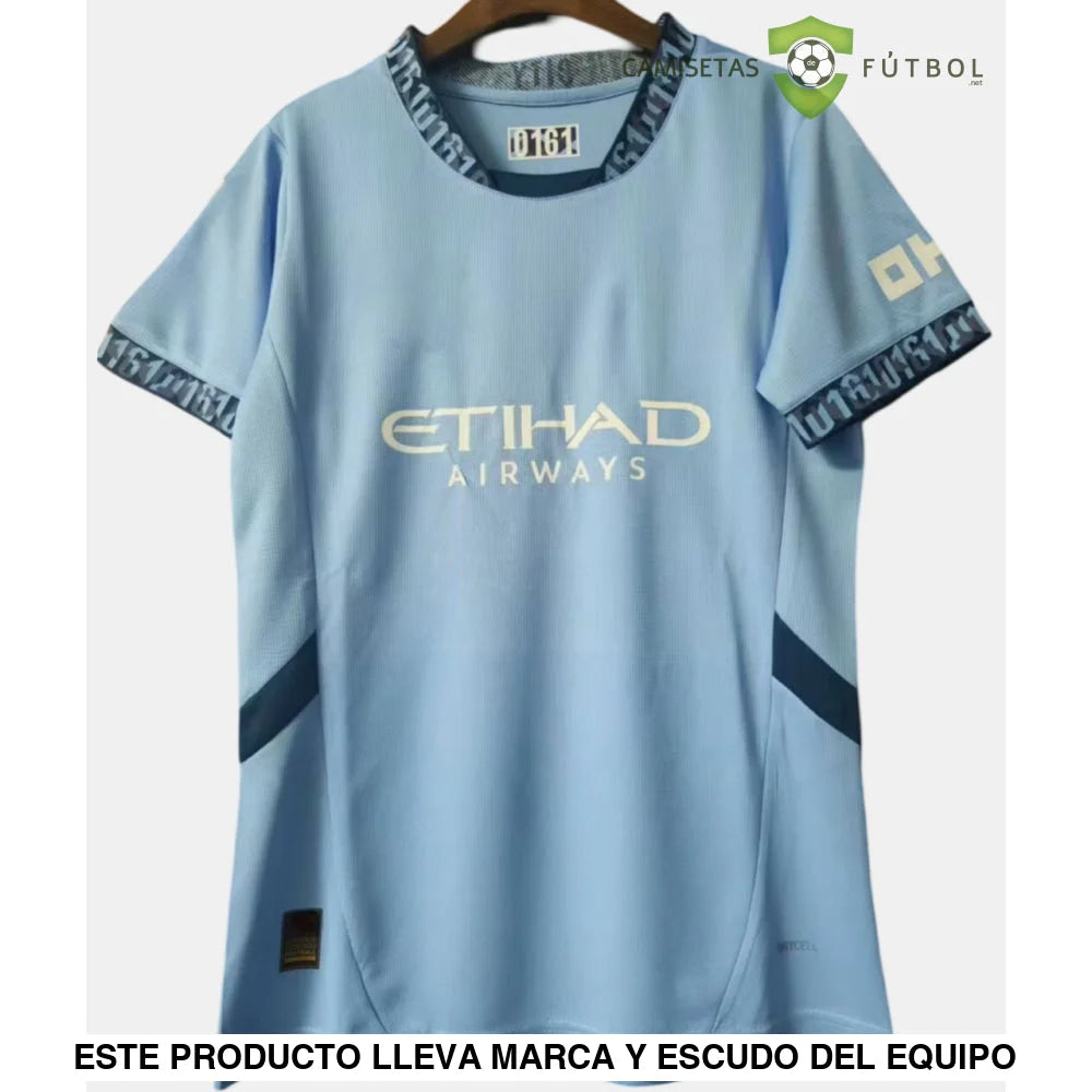 Camiseta Manchester City 24-25 Local Femenina De Futbol