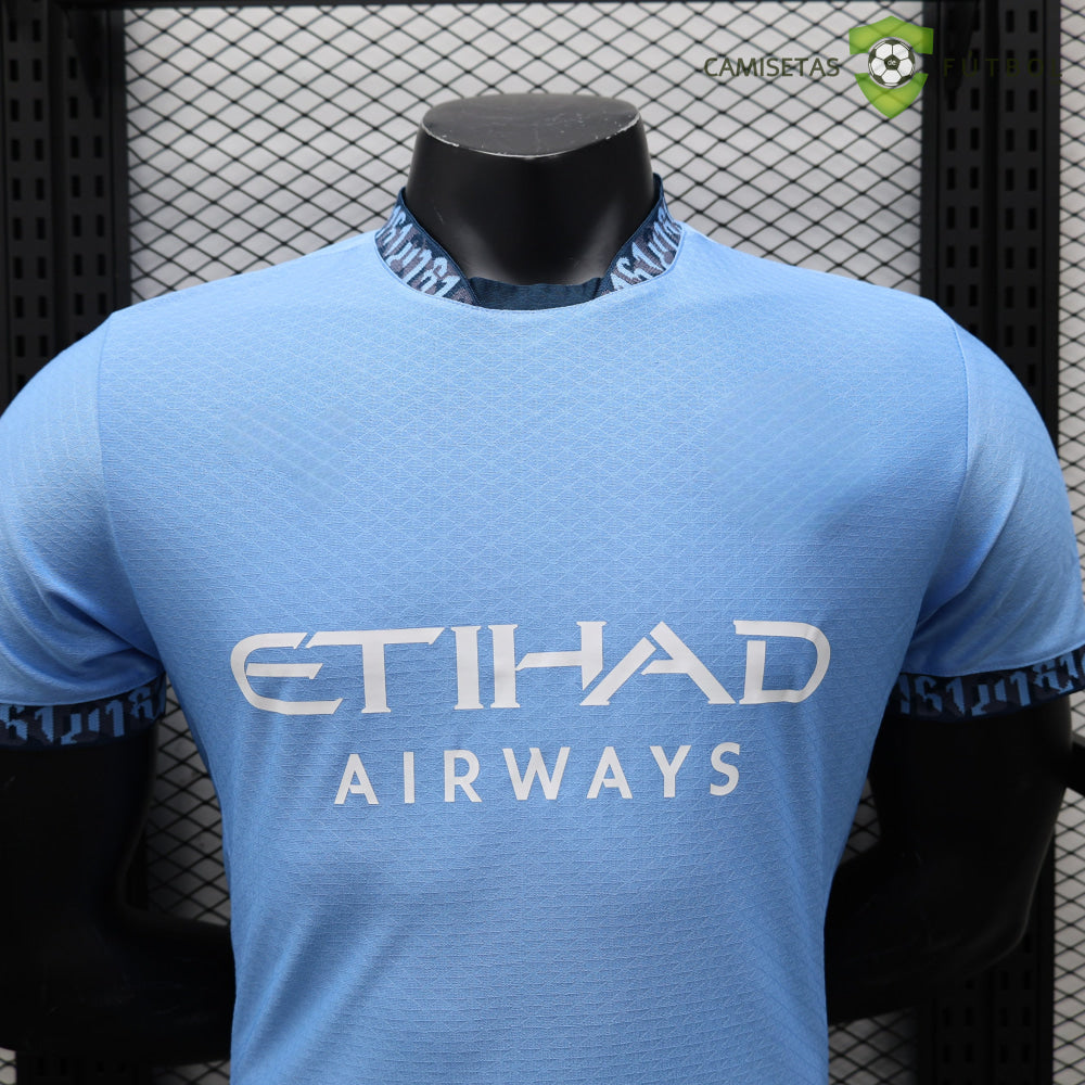 Camiseta Manchester City 24-25 Local (Player Version) De Futbol