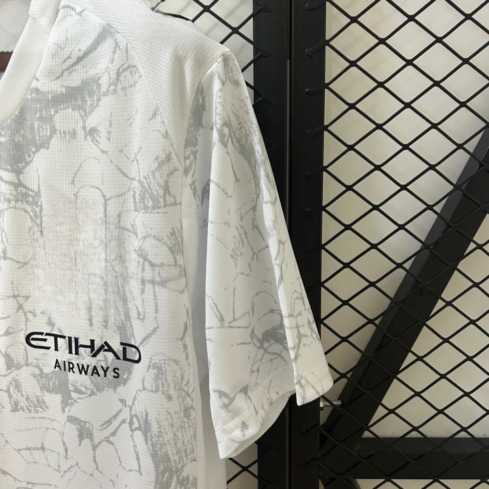 Camiseta Manchester City 25-26 Visitante Camiseta Fan