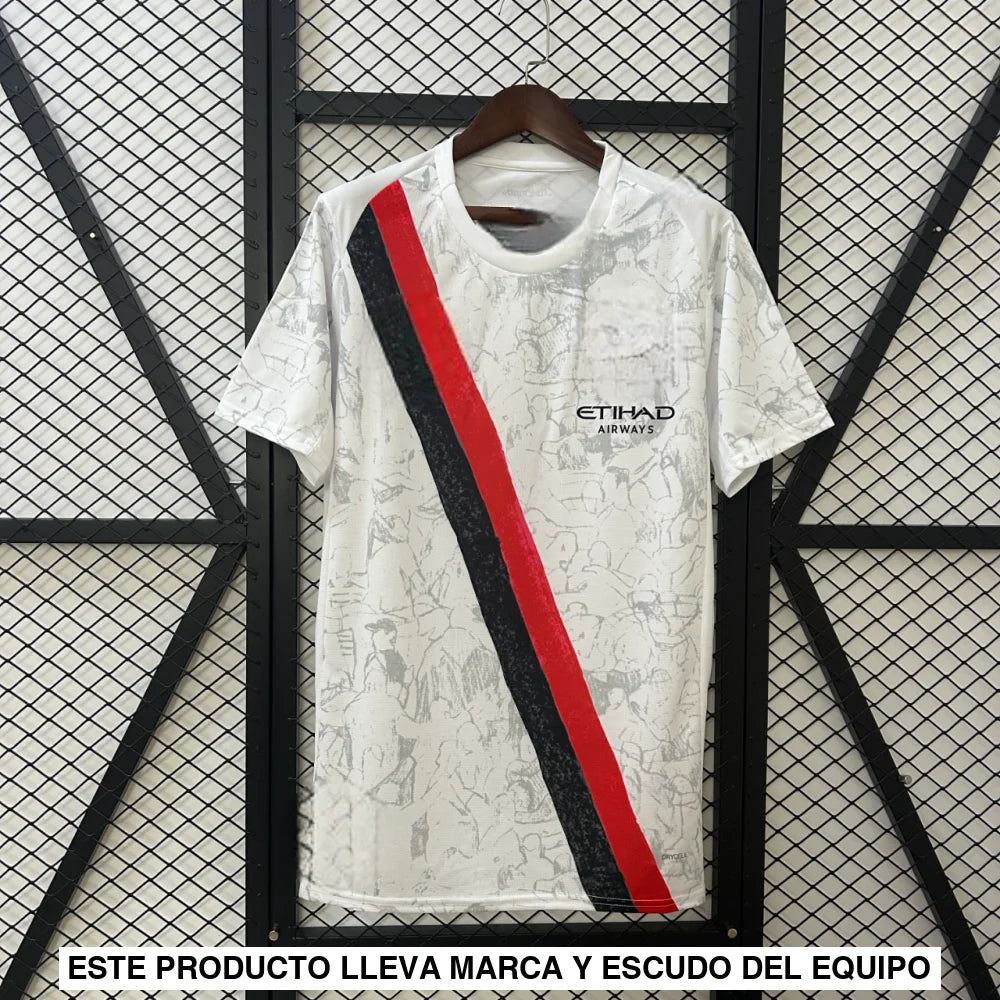 Camiseta Manchester City 25-26 Visitante Camiseta Fan