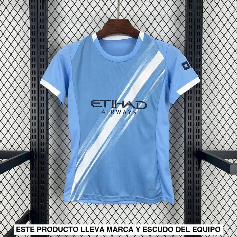 Camiseta Manchester City 25-26 Local Femenina Camiseta Femenina
