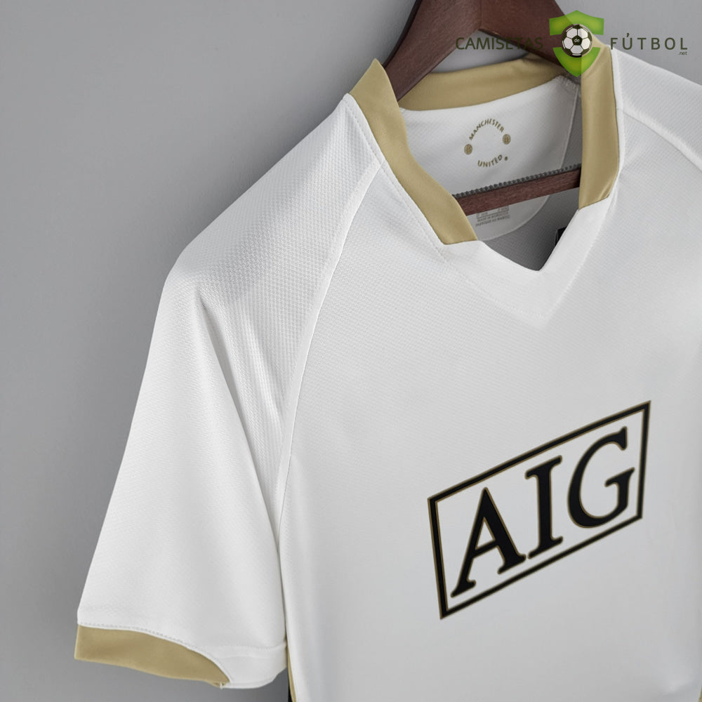 Camiseta Manchester United 06-07 Visitante (Versión Retro) De Futbol