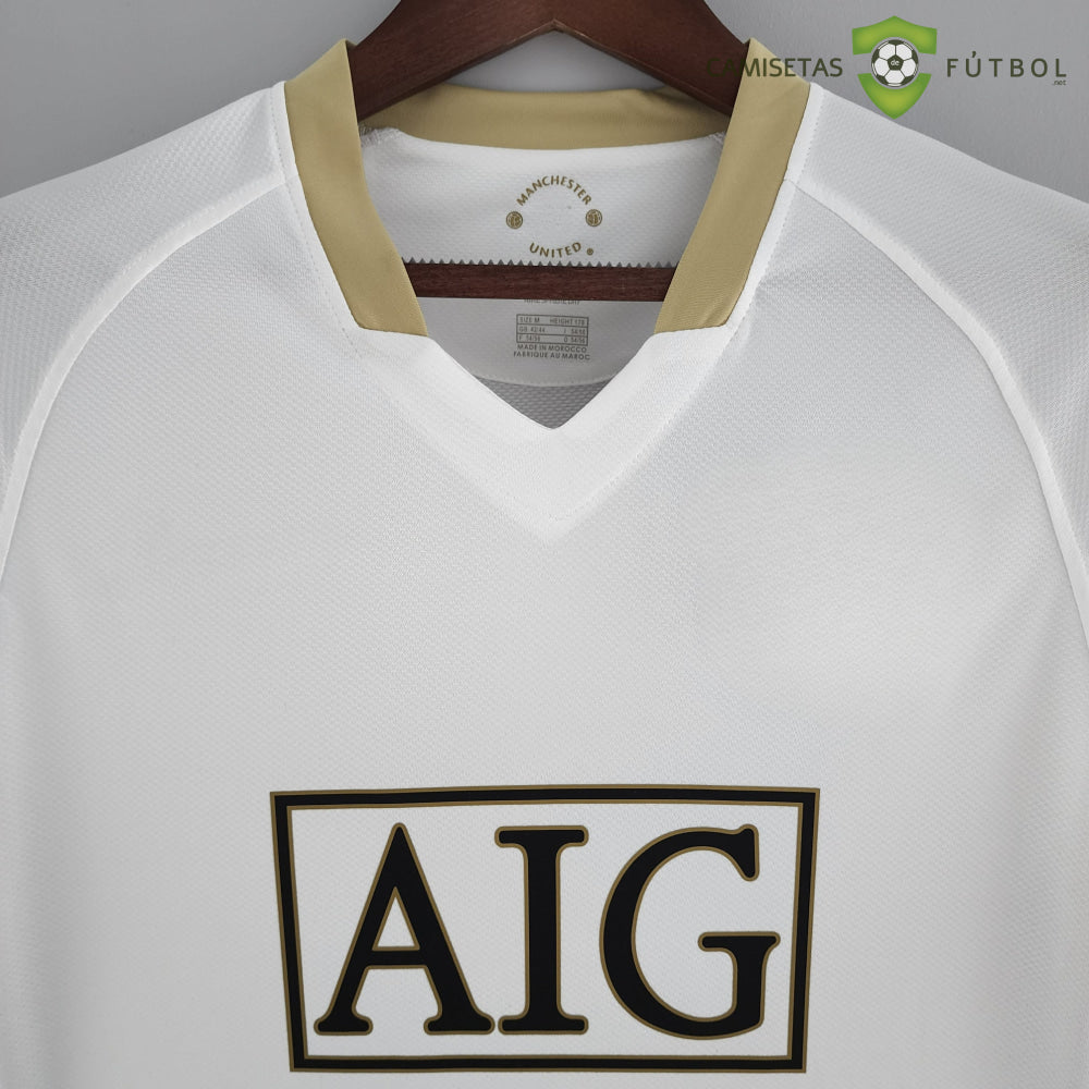 Camiseta Manchester United 06-07 Visitante (Versión Retro) De Futbol