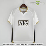 Camiseta Manchester United 06-07 Visitante (Versión Retro) De Futbol