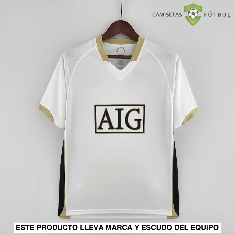 Camiseta Manchester United 06-07 Visitante (Versión Retro) De Futbol