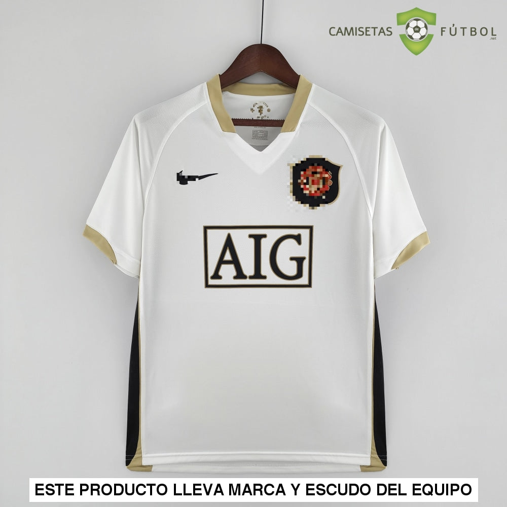 Camiseta Manchester United 06-07 Visitante (Versión Retro) Sin Personalización