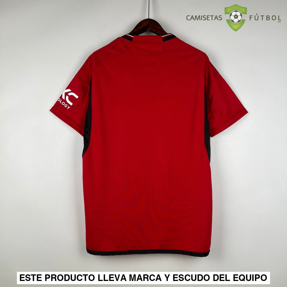 Camiseta Manchester United 23-24 Local Personalizado