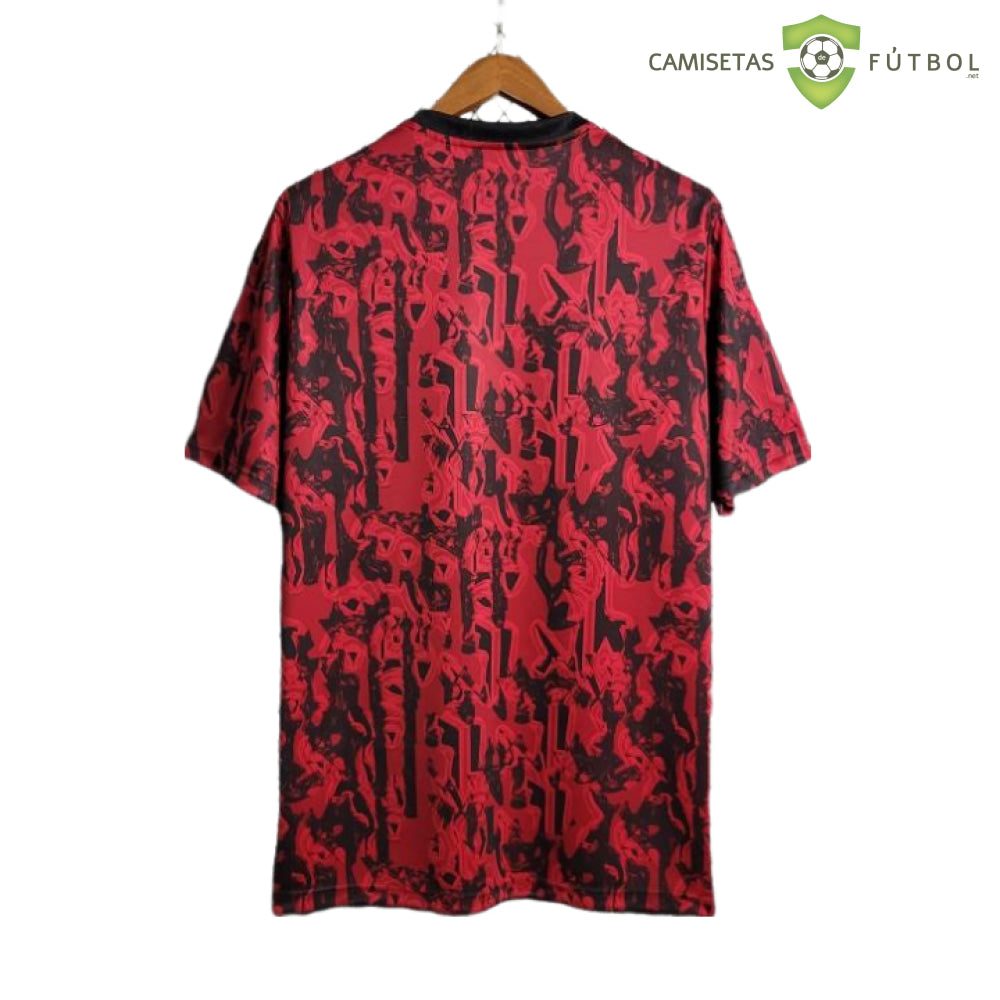 Camiseta Manchester United 23-24 Pre-Partido Rojo Personalizado