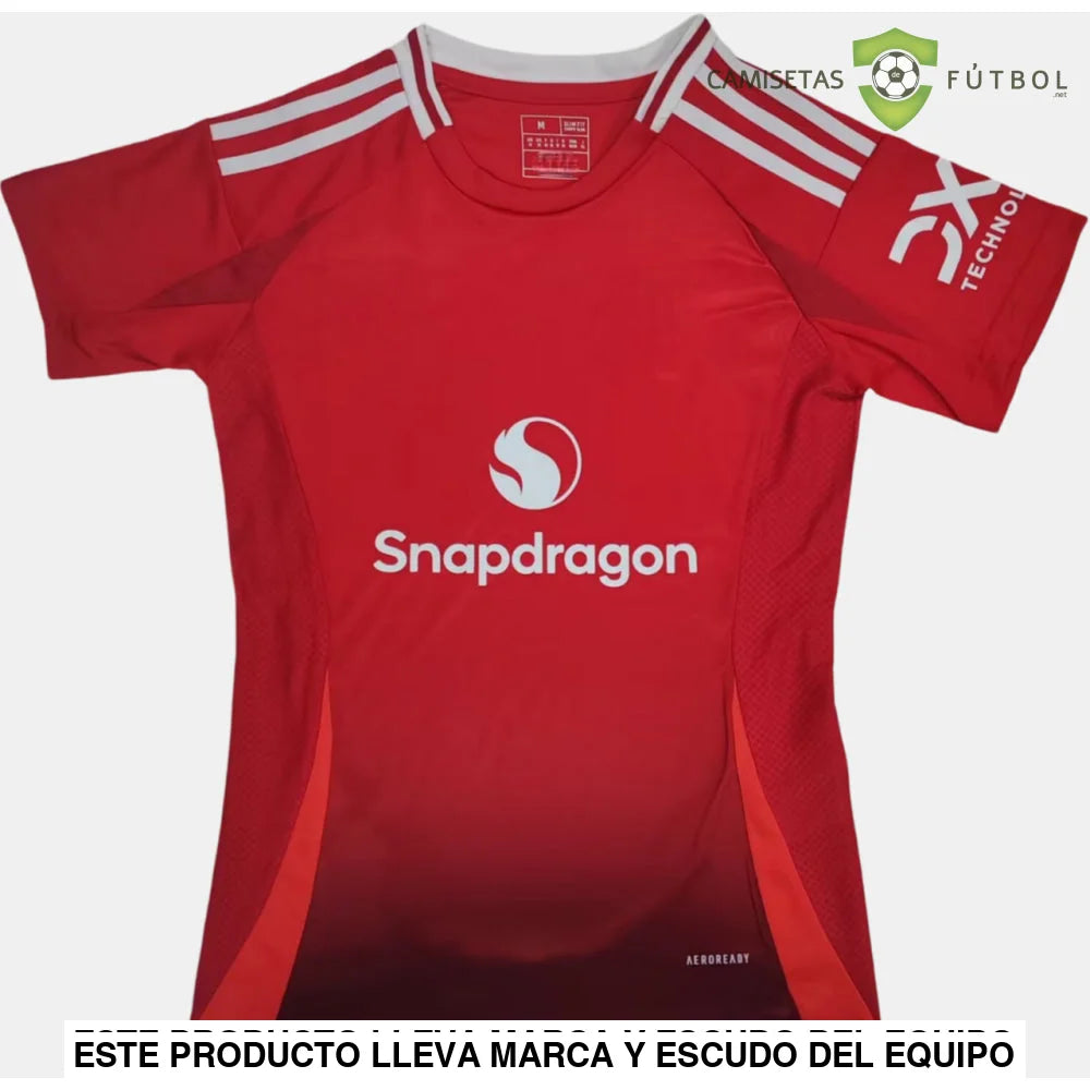 Camiseta Manchester United 24-25 Local Femenina De Futbol