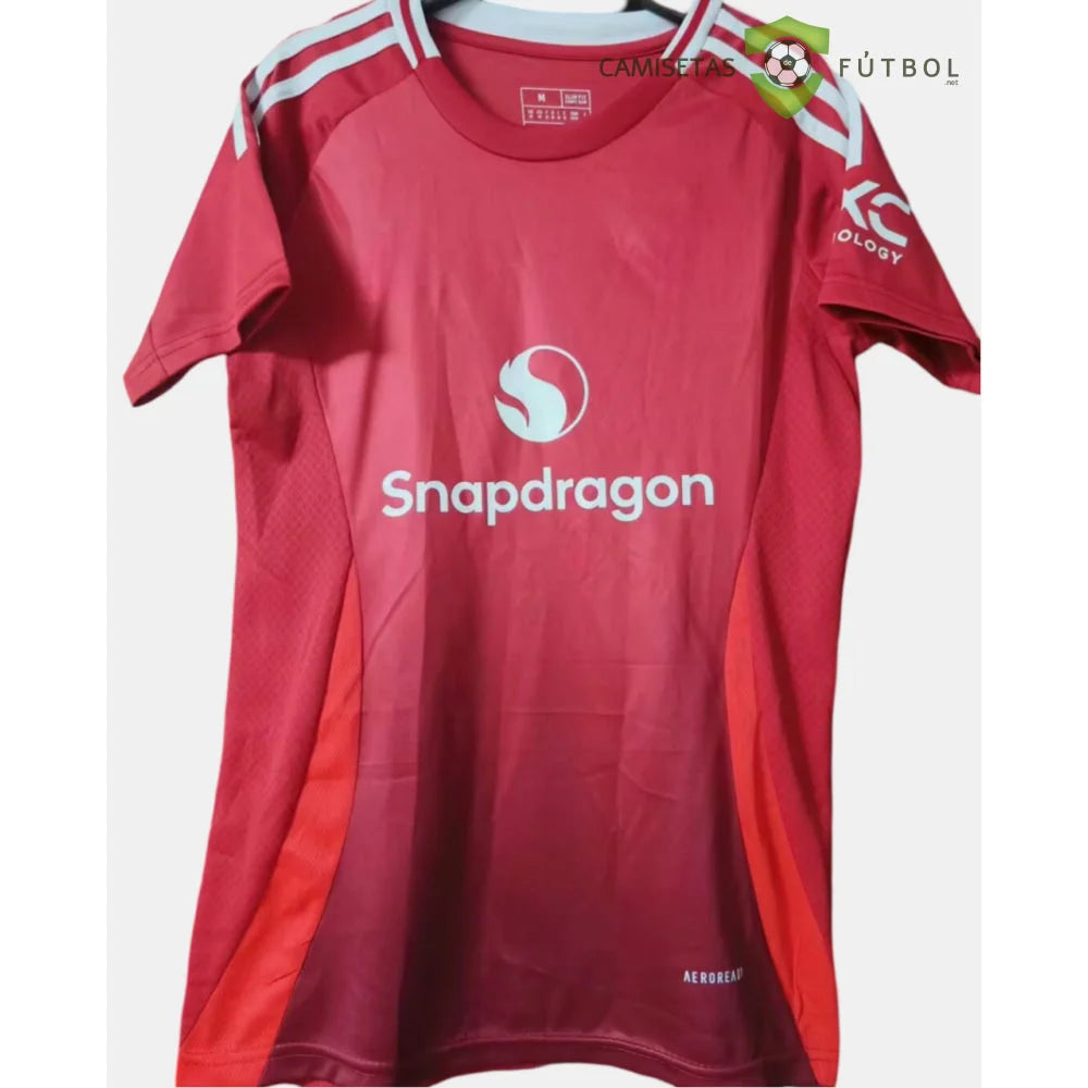 Camiseta Manchester United 24-25 Local Femenina De Futbol