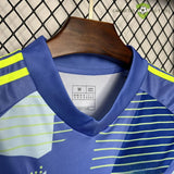 Maglia Manchester United 24-25 Portiere blu da calcio
