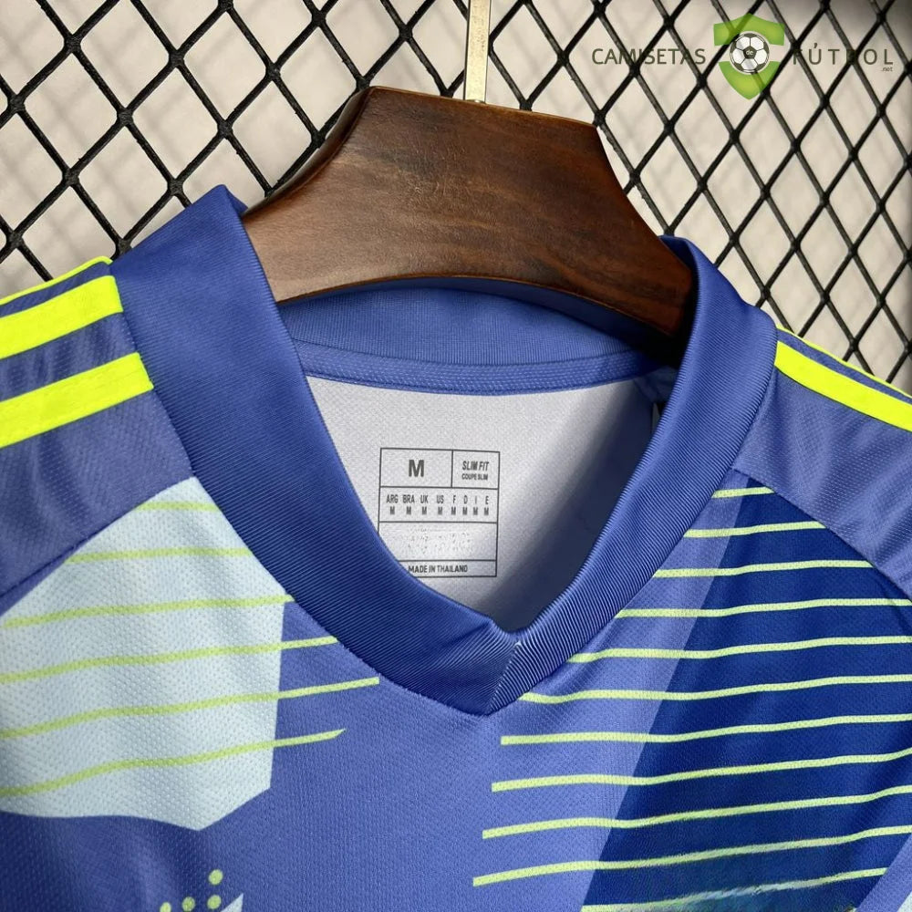 Camiseta Manchester United 24-25 Portero Azul De Futbol