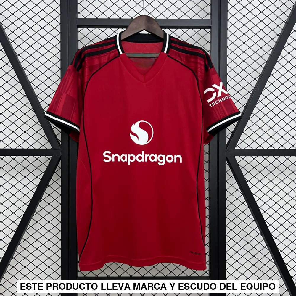 Camiseta Manchester United 25-26 Local Camiseta Fan