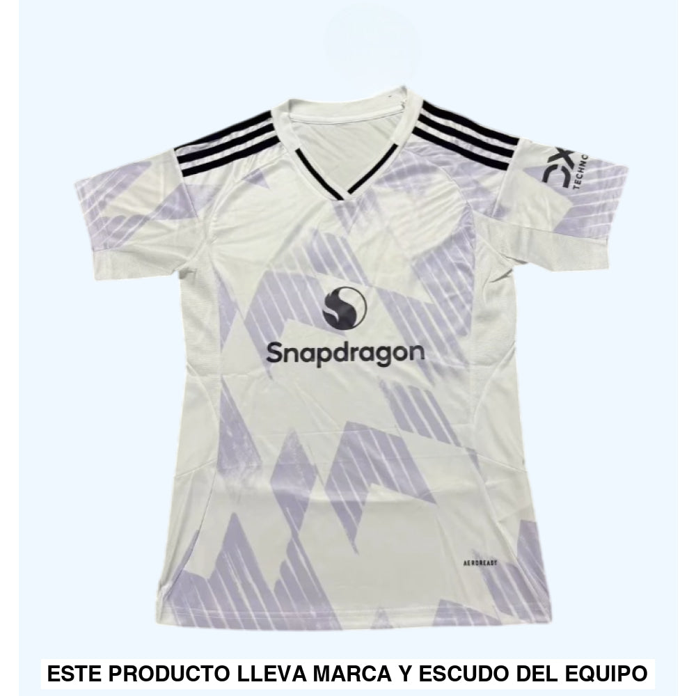Camiseta Manchester United 25-26 Visitante Femenina Camiseta Femenina