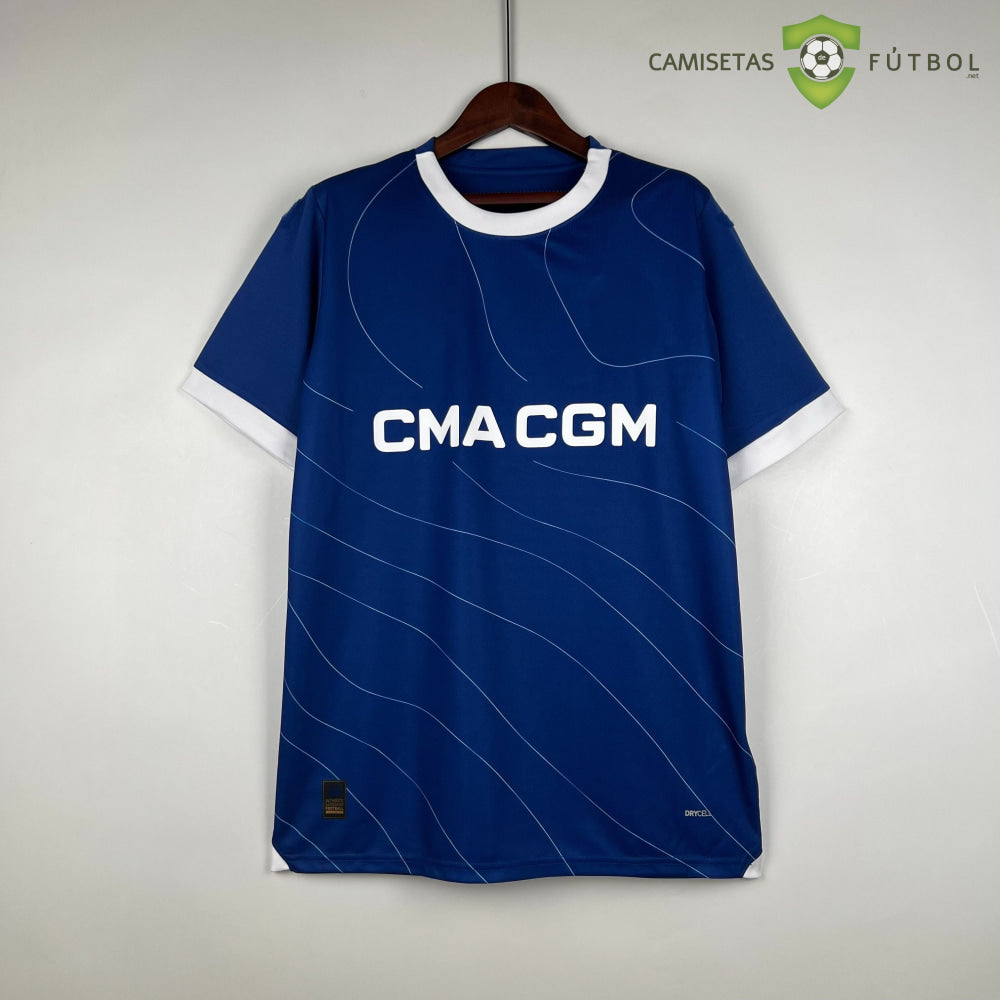 Camiseta Marseille 23-24 Visitante Personalizado