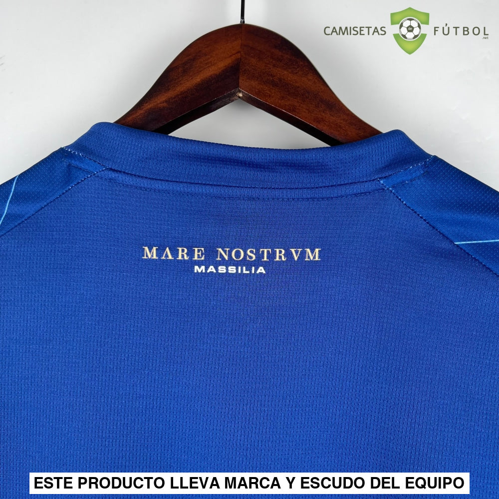 Camiseta Marseille 23-24 Visitante Personalizado