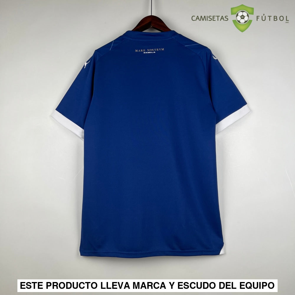 Camiseta Marseille 23-24 Visitante Personalizado