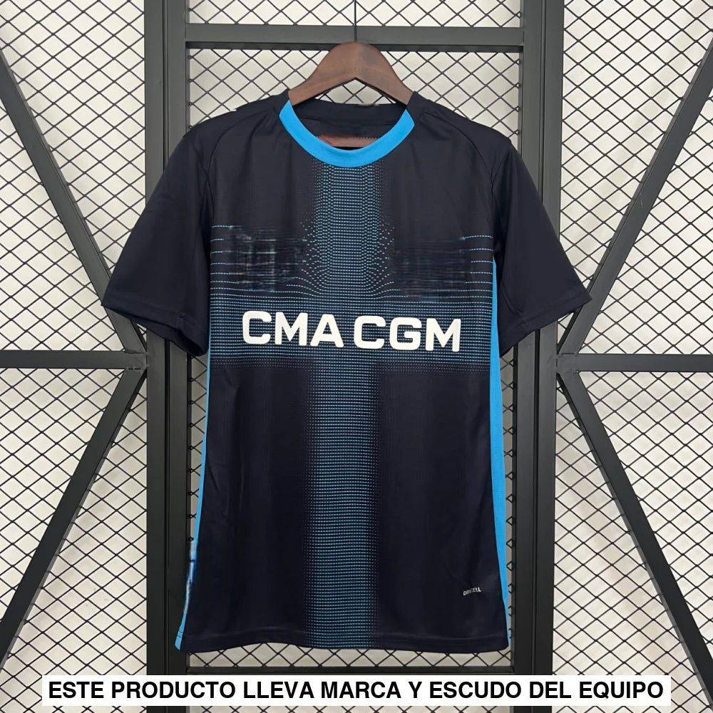 Camiseta Marseille 25-26 Visitante Camiseta Fan