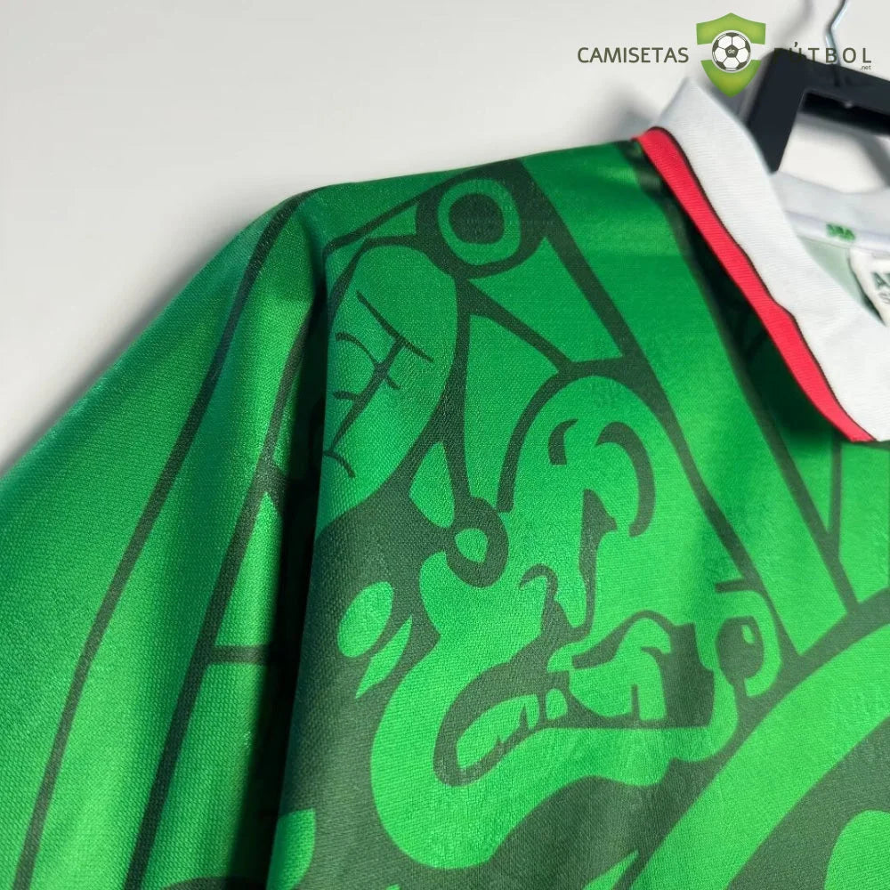 Camiseta Mexico 1998 Local (Versión Retro) De Futbol