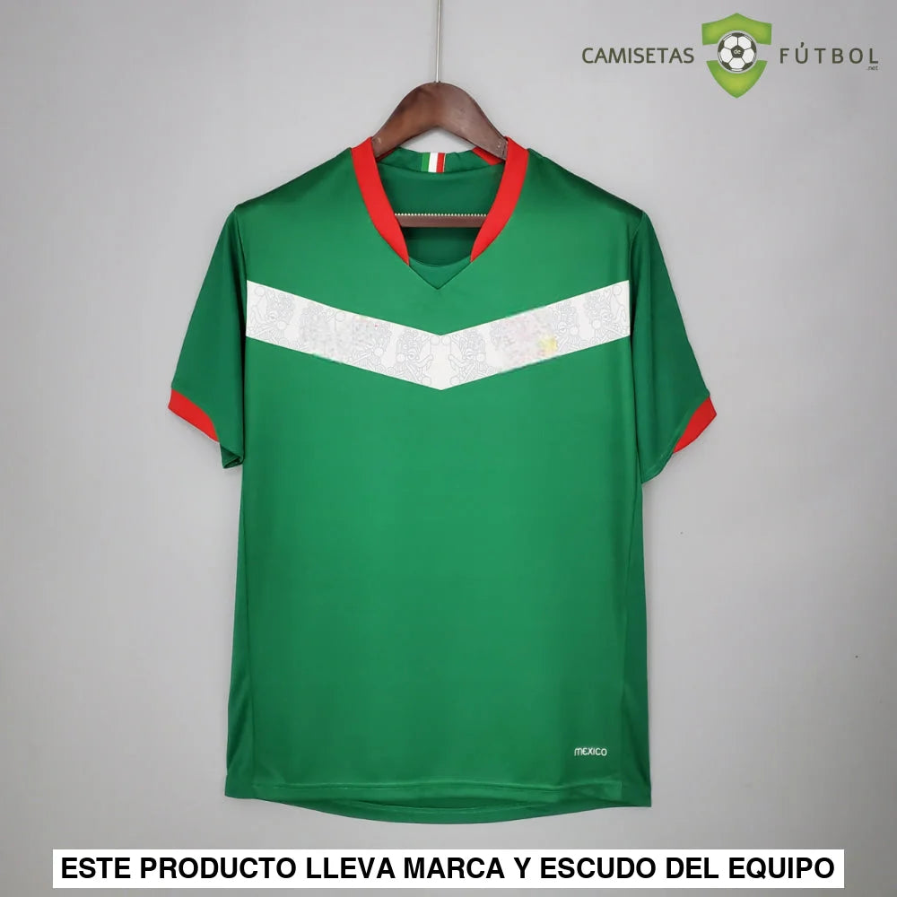 Camiseta Mexico 2006 Local (Versión Retro) De Futbol
