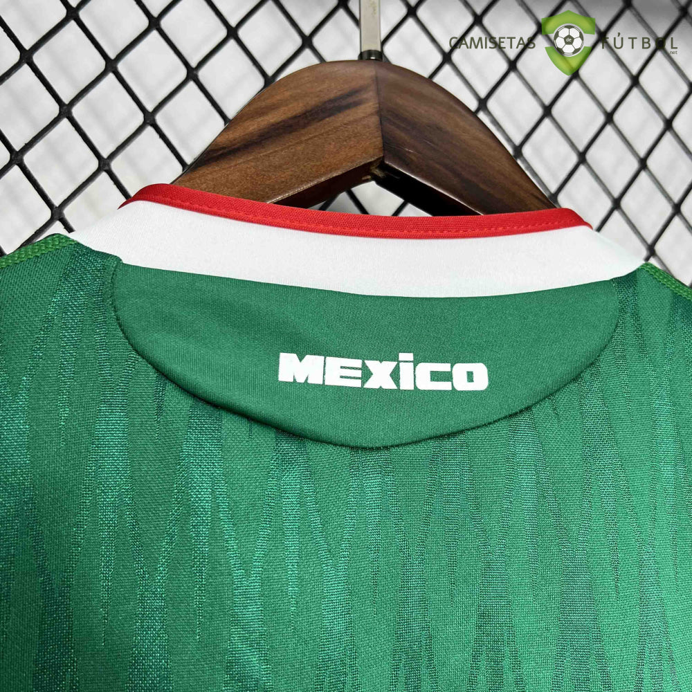 Camiseta Mexico 2010 Local (Versión Retro) De Futbol