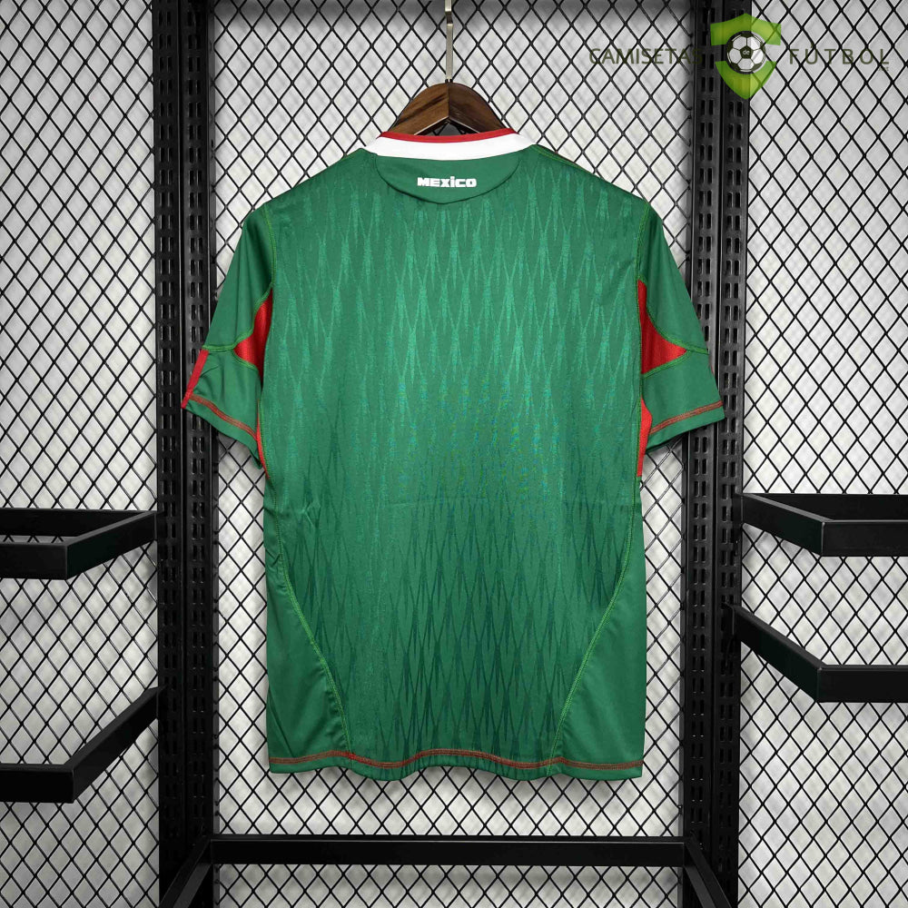 Camiseta Mexico 2010 Local (Versión Retro) De Futbol