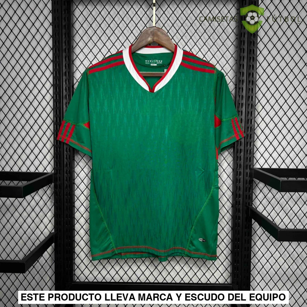 Camiseta Mexico 2010 Local (Versión Retro) De Futbol