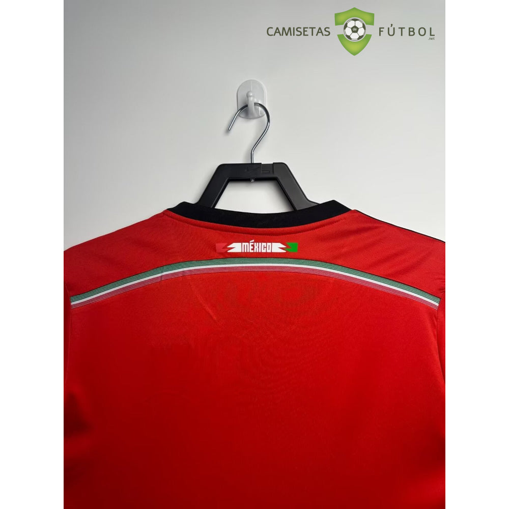 Camiseta Mexico 2014 Visitante (Versión Retro) De Futbol