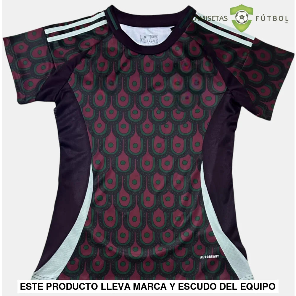 Camiseta Mexico 24-25 Local Femenina De Futbol