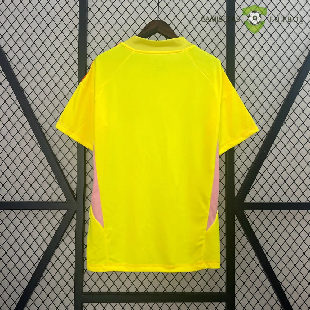 Maglia Messico 24-25 Portiere giallo da calcio