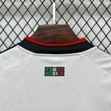 Dettaglio posteriore del collo della maglia Messico 26-27 Away con grafico superior