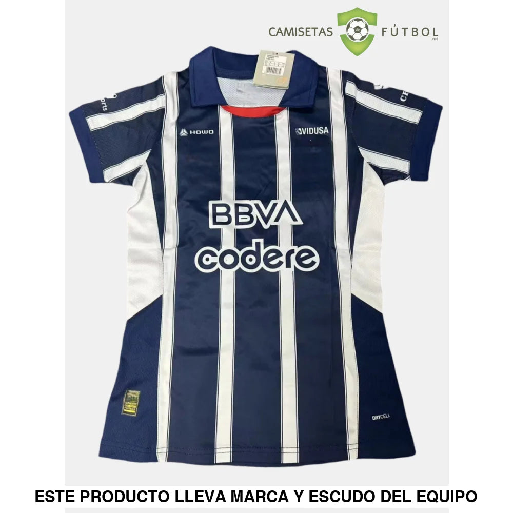 Camiseta Monterrey 24-25 Local Femenina De Futbol