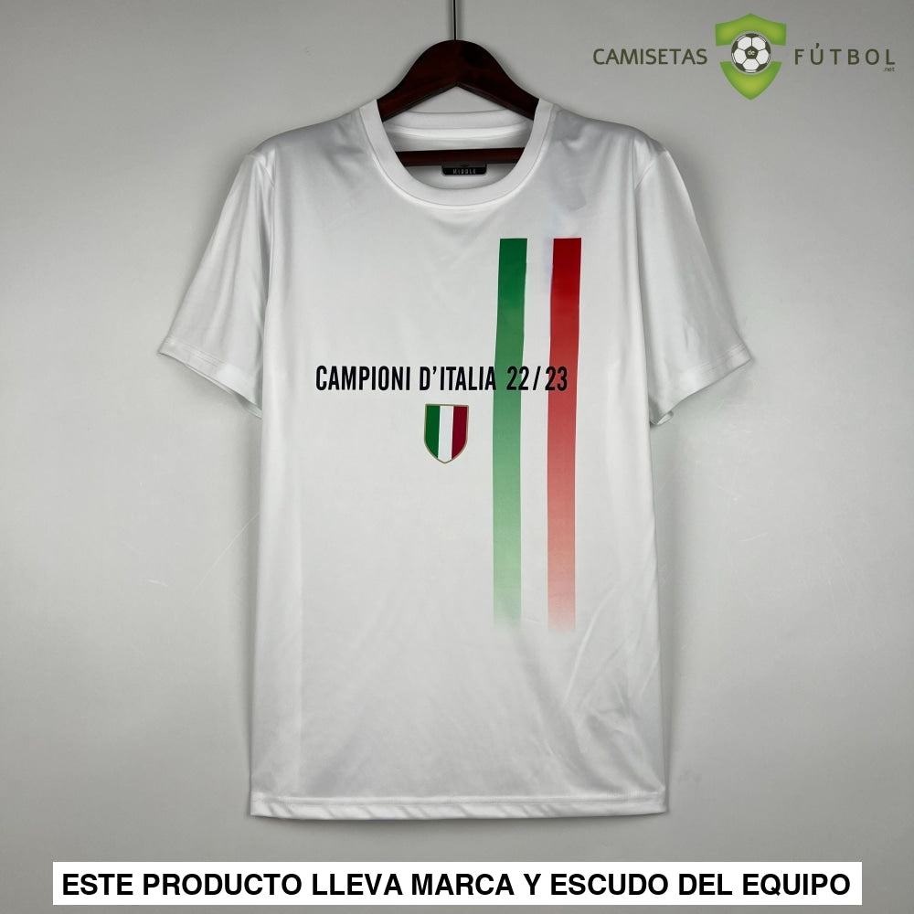 Camiseta Napoli 23-24 Edicion Conmemorativa Campioni Ditalia Personalizado