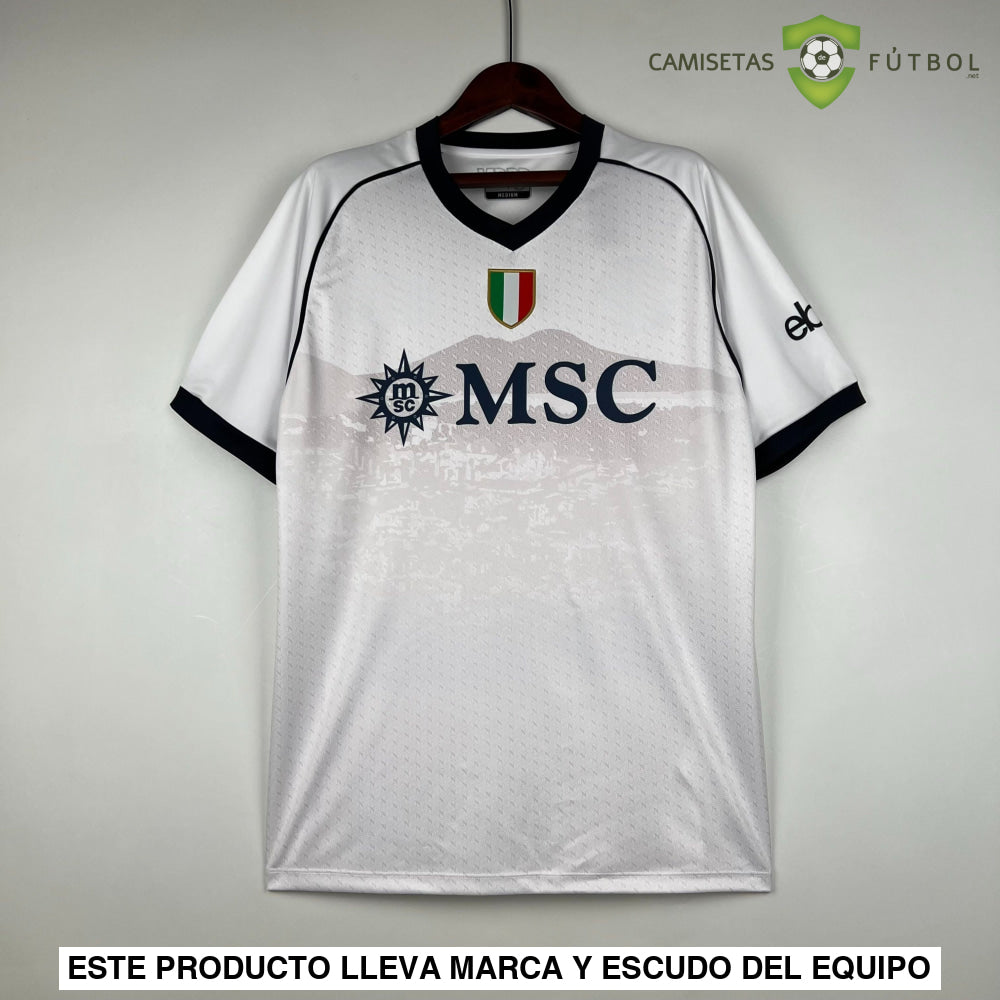 Camiseta Napoli 23-24 Visitante Personalizado