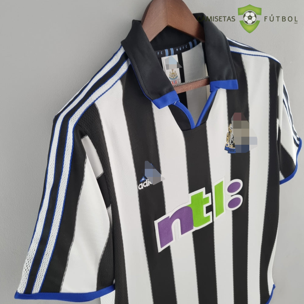 Camiseta Newcastle 00-01 Local (Versión Retro) De Futbol