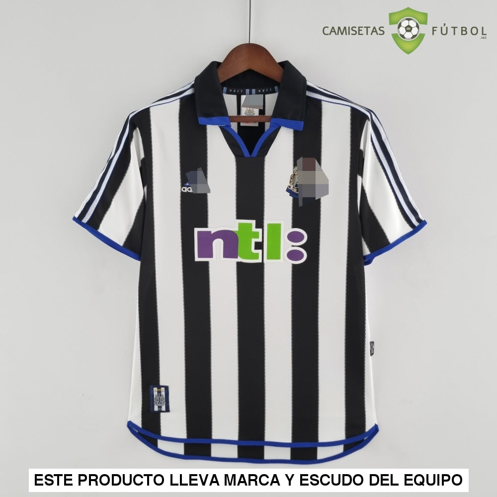 Camiseta Newcastle 00-01 Local (Versión Retro) Sin Personalización