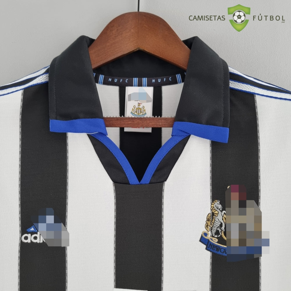 Camiseta Newcastle 00-01 Local (Versión Retro) Sin Personalización