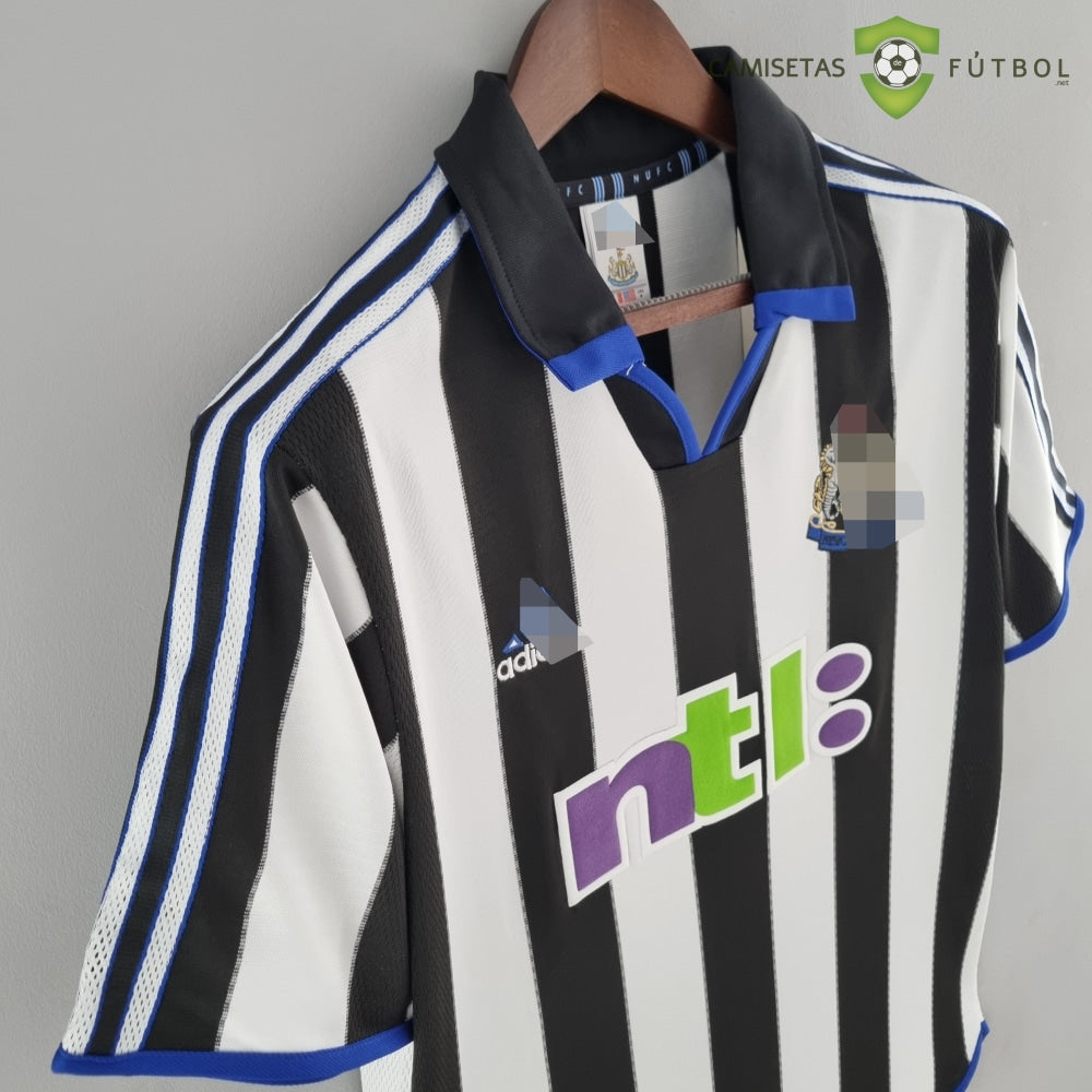 Camiseta Newcastle 00-01 Local (Versión Retro) Sin Personalización