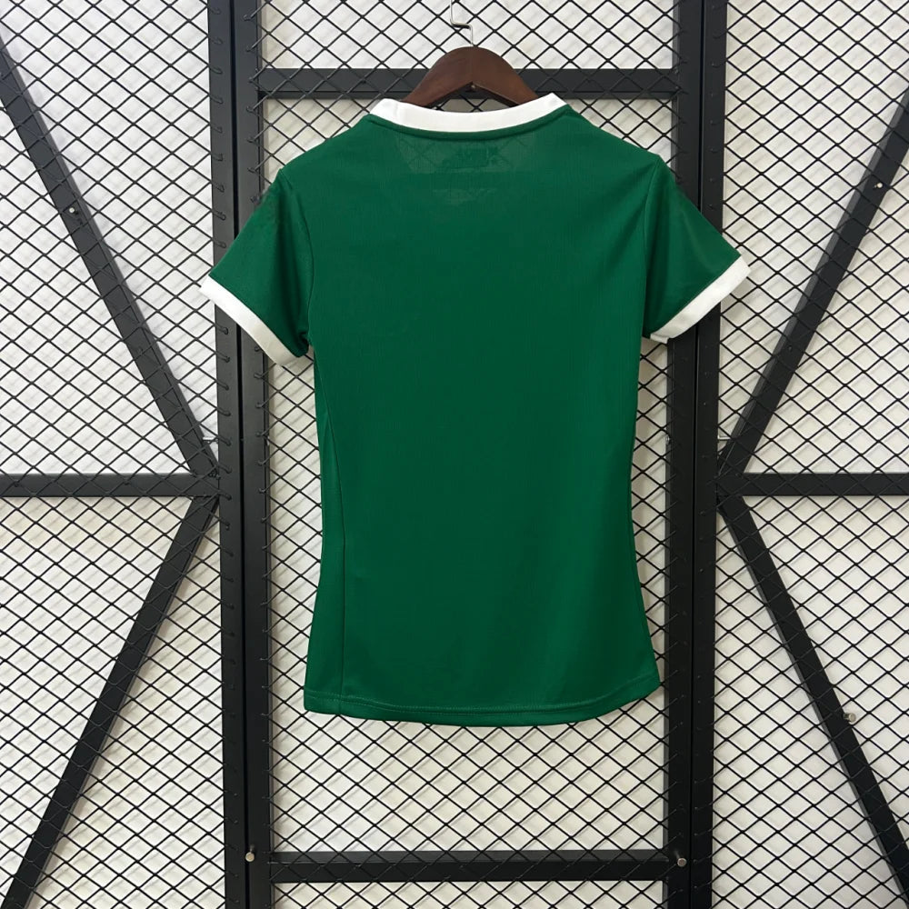Camiseta Palmeiras 25-26 Local Femenina Camiseta Fan