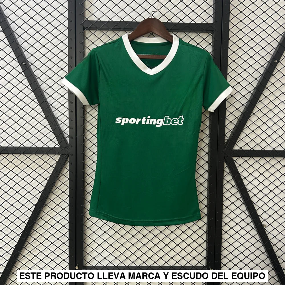 Camiseta Palmeiras 25-26 Local Femenina Camiseta Fan
