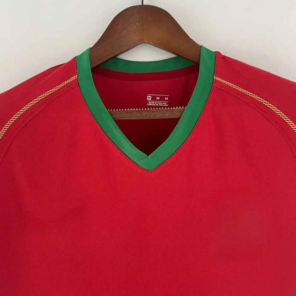 Camiseta Portugal 06-07 Local (Versión Retro) Camiseta Fan
