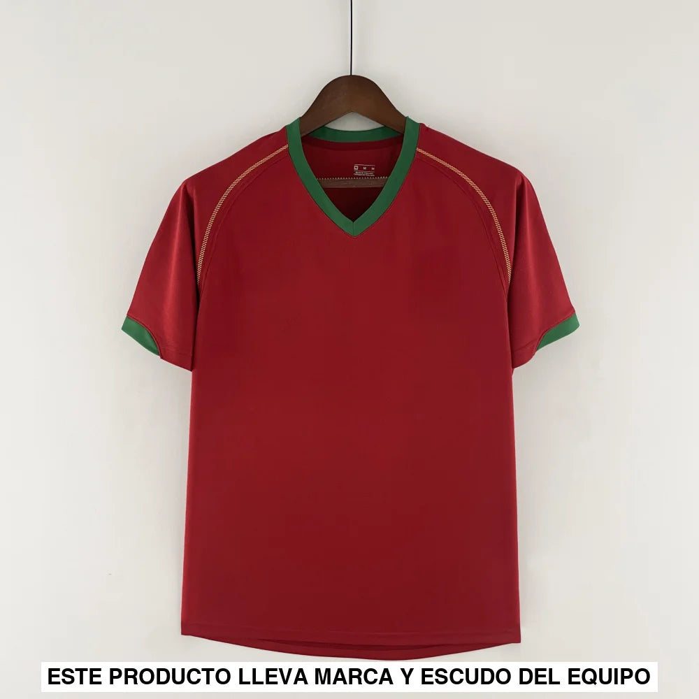 Camiseta Portugal 06-07 Local (Versión Retro) Camiseta Fan